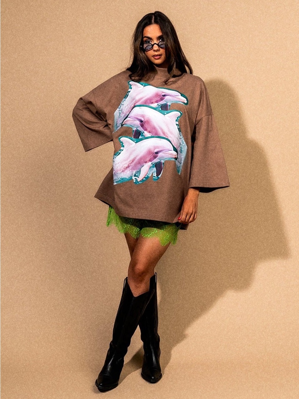 Dressed in LALA Normal Gets You Nowhere Heavyweight Cotton Dream Tee